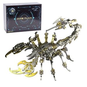 Scorpion King 3D Metal Puzzle Kit DIY Assembly | 220PCS Stainless Steel